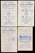 A collection of 105 Aldershot reserves home programmes mostly dating between 1951 and 1958,