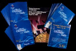 A Complete Collector's Set of 16 Official Olympic Daily Programmes for the Sydney 2000 Olympic