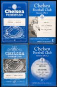 97 Chelsea home programmes seasons 1950-51 to 1953-54,