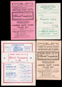 28 Aldershot programmes dating between seasons 1947-48 and 1954-55,