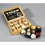 A box of "Tiger" golf balls by J.P. Cochrane & Co. Ltd.