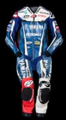 2011 Jorge Lorenzo race-worn MotoGP leathers,