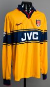 Matthew Upson: a yellow & blue Arsenal No.