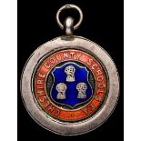 A football medal of Chelsea interest,
a Cheshire County Schools F.A.