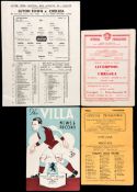 73 Chelsea away programmes dating between 1945-46 and 1949-50,
1945-46 x 13, 1946-47 x 8,