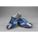 A signed pair of John Terry England football boots from the Euro 2008 qualifier in Russia 17th