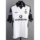 Ruud van Nistelrooy's debut Manchester United jersey: a signed white Manchester United No.