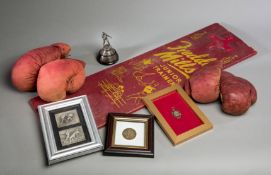 Vintage boxing memorabilia,