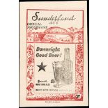 10 Sunderland programmes season 1947-48,
homes v Grimsby (x 2), Derby, Preston, Huddersfield,