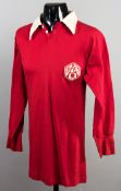 Joe Hulme's red Arsenal jersey from the F.A.