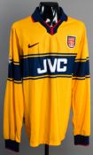 Steve Bould: a yellow & blue Arsenal No.