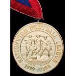 Shaun Newton's Nationwide Football League Division One Champion's medal won at Charlton Athletic in