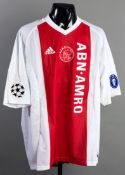 Zlatan Ibrahimovic: a red & white Ajax No.