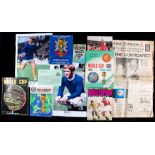 A miscellany of 1966 World Cup memorabilia,