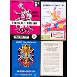 A collection of international programmes relating to England, Scotland, Wales & Northern Ireland,