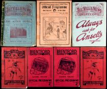 18 Sunderland away programmes,
including 7 pre-wars at Arsenal 1936-37 & 1937-38,