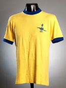 Peter Storey's yellow Arsenal No.4 jersey from the F.A.