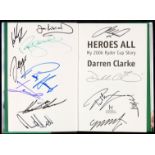 Darren Clarke's book "Heroes All,