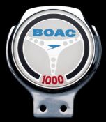 1970-1972 BOAC 1000km original Brands Hatch unused car badge,