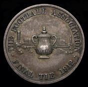 A hallmarked silver official's badge for the Barnsley v West Bromwich Albion 1912 F.A.