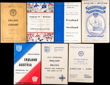 England v Scotland Schools' International programme played at Roker Park, Sunderland, 14th May 1938,