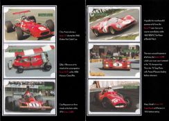 Ferrari photocard sets from the Motor Sport magazine Card Collection,