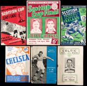 Football programmes and books,