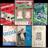 Football programmes and books,