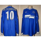 Don Hutchison: a blue Everton No.