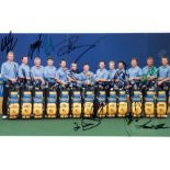 A fully-signed photograph of Ian Woosnam's 2006 Ryder Cup European Team,
8 by 10in.