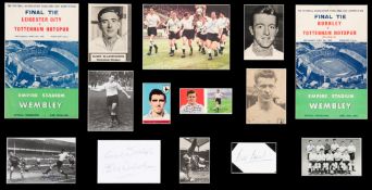 A Tottenham Hotspur montage autographed