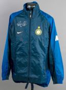 A FC Inter training jacket signed by [Br