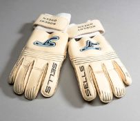 A pair of Robert Green goalkeeping glove