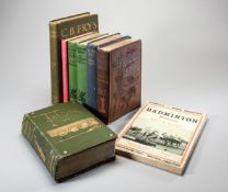 Eight volumes on golf published between