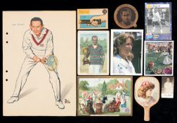 99 tennis trade & cigarette cards,
includes 7 Godfrey Phillips Sports Series,