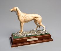 A Royal Doulton model of the greyhound "Mick the Miller",
DA214, modelled by Graham Tongue,