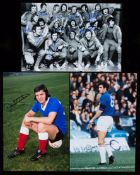 Glasgow Rangers 1972 European Cup Winners' Cup signed memorabilia,
including a superb 12 by 8in.