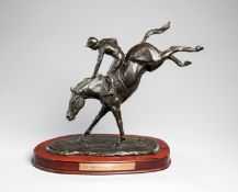 The Trophy for the 1994 Martell Grand National won by Freddie Starr's Miinnehoma,