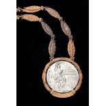 A Rome 1960 Olympic Games silver prize medal and silver prize medal diploma awarded to the Soviet