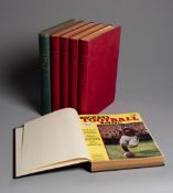 A set of six bound volumes of Charles Buchan's Football Monthly,
comprising Vol.1 No.