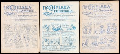 28 Tottenham Hotspur programmes,
comprising: three pre-war aways at Chelsea, 16.12.22, 27.8.