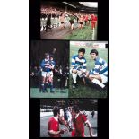 35 signed photographs of footballers,
12 by 8in.