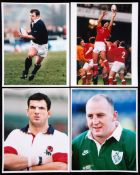 A collection of over 40 original colour press photographs of rugby from the 1996-97 season,