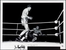 Four signed Sir Henry Cooper photographic prints,
all from the same limited edition of 50,