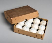 An unusual and scarce one dozen box of original 'Jefferies Malings - Best Eton Fives' hand-made
