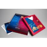 A FC Barcelona 2009 UEFA Champions League Winner's Commemorative Shirt  & Official Programme box
