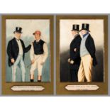Richard Dighton (1795-1880)
LORD FALMOUTH & FRED ARCHER "HONOUR & TALENT"; ADMIRAL ROUS & Mr.