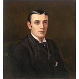 Rosa Corder (1853-1893)
PORTRAIT OF THE JOCKEY FRED ARCHER
signed, oil on canvas, executed in 1883,