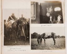 A photograph album believed to have been compiled by a family member of the racehorse owner Lord