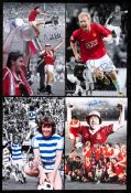 22 signed photographs of footballers,
12 by 8in.